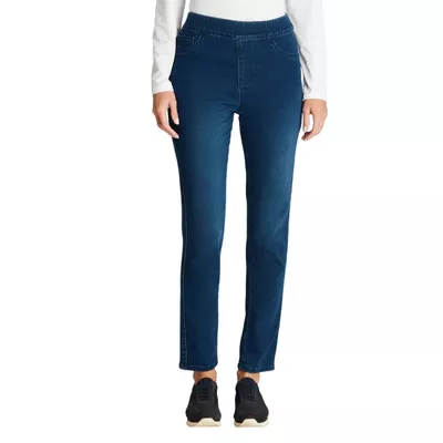 Jeans Slim Push Up Azul Medio