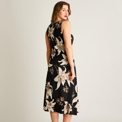 Imagen 2 del producto Vestido Maxi Negro Floral