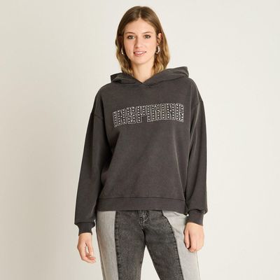 Imagen 1 del producto Polerón Gris con Gorro