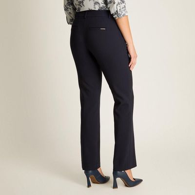 Imagen 2 del producto Pantalon Formal Azul Tiro Medio