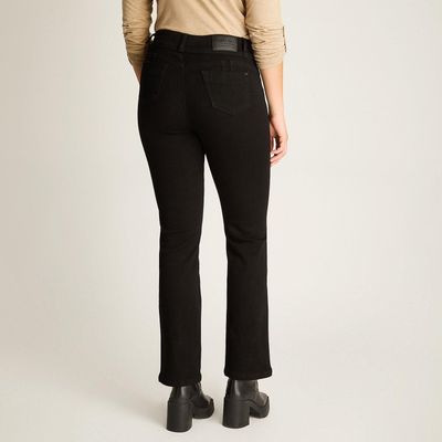 Imagen 2 del producto Jeans Negro Elasticidad Media Sin Forro Calce Normal Tela Denim