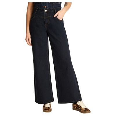 Jeans Azul Oscuro Palazzo