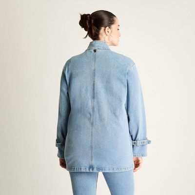 Imagen 2 del producto Casaca Mezclilla Azul Manga Larga