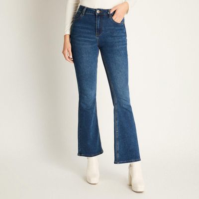 Jeans Azul Medio Flare