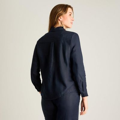 Imagen 2 del producto Blusa 100% Lino Azul