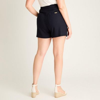 Imagen 2 del producto Bermuda Azul Corto No Elasticado Calce Normal