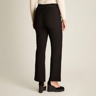 Imagen 2 del producto Pantalon Formal Negro Elasticidad Nula Sin Forro Calce Normal Tela Plano