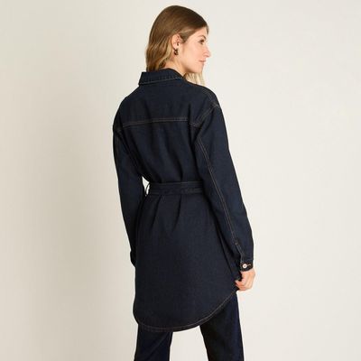 Imagen 2 del producto Casaca Mezclilla Azul Oscuro