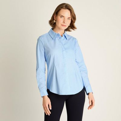 Imagen 1 del producto Blusa Celeste de Algodón