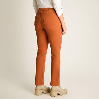 Imagen 2 del producto Jeans Recto Terracota de Cinco Bolsillos