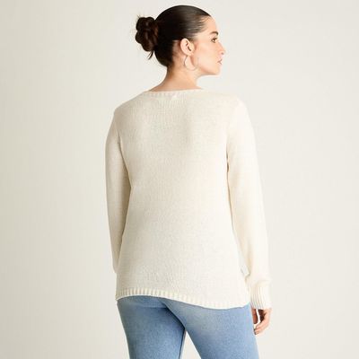 Imagen 2 del producto Sweater Crudo Punto Fino