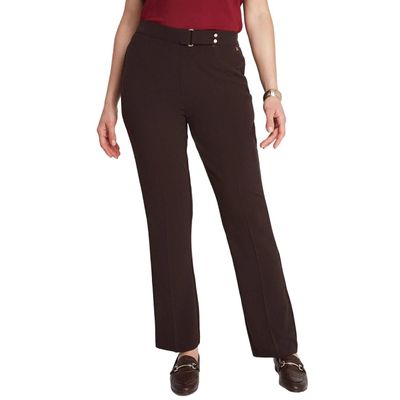 Pantalón Recto Medio Elastico