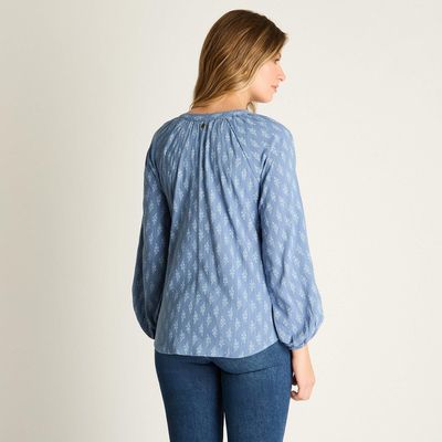 Imagen 2 del producto Blusa Indigo con Amarre