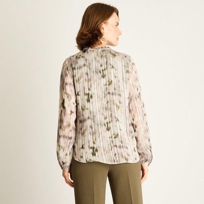 Imagen 2 del producto Blusa Arena Estampada con Lazo