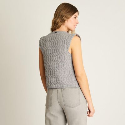 Imagen 2 del producto Tapado Gris Sin Mangas