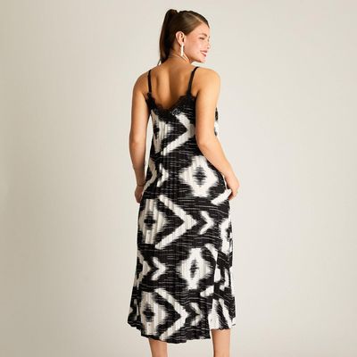 Imagen 2 del producto Vestido Midi Plisado Zebra