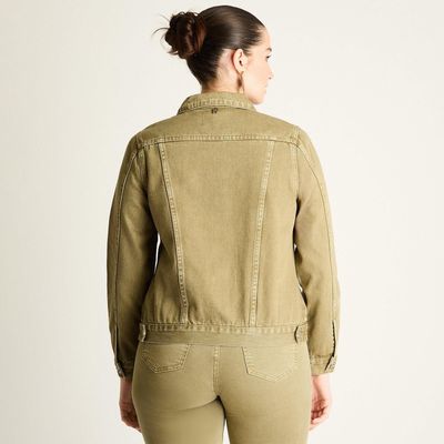 Imagen 2 del producto Casaca Mezclilla Verde