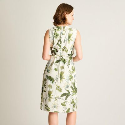 Imagen 2 del producto Vestido Midi Verde con Toque Natural y Fresco