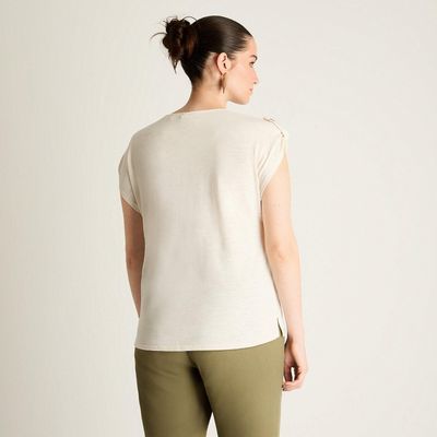 Imagen 2 del producto Polera Arena con Estampa Tribal