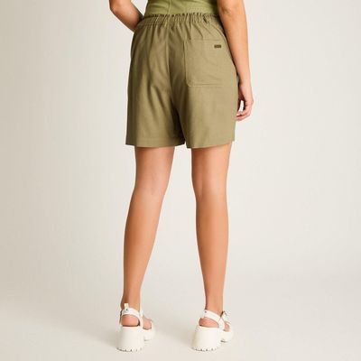 Imagen 2 del producto Bermuda Verde Corto No Elasticado Calce Normal