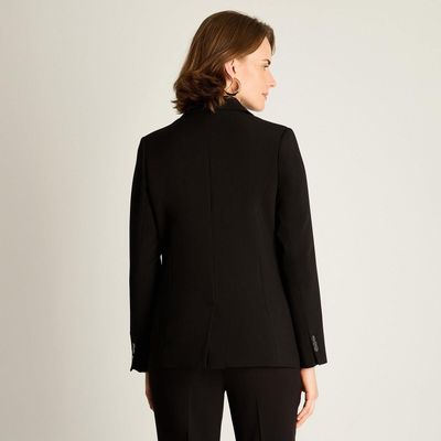 Imagen 2 del producto Blazer Negro con Solapa Clásica