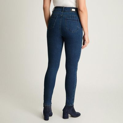 Imagen 2 del producto Jeans Skynny Push Up Control De Abdomen Azul Marino