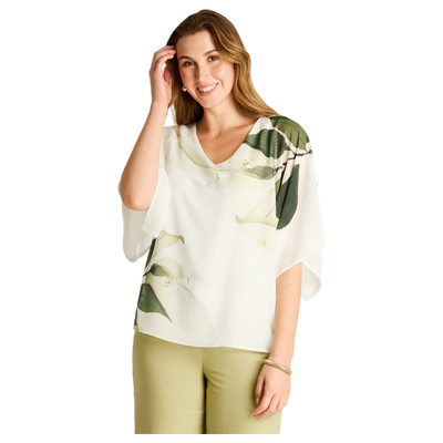 Imagen 1 del producto Túnica Verde Hoja Oversize