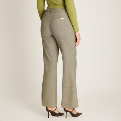 Imagen 2 del producto Pantalon Formal Gris Elasticidad Nula Sin Forro Calce Normal Tela Plano