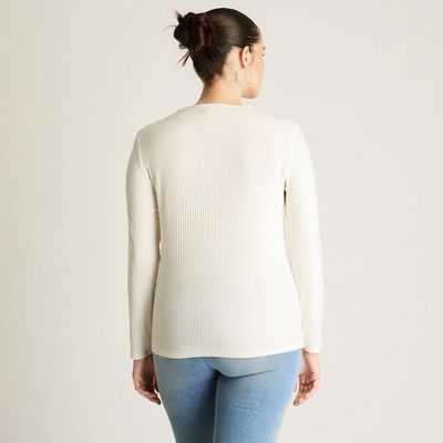 Imagen 2 del producto Polera Crudo Escote V