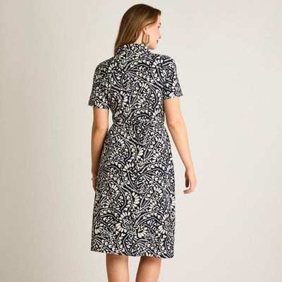 Imagen 2 del producto Vestido Midi Azul Sin Forro