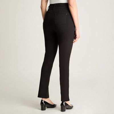 Imagen 2 del producto Calza Recta Dos Botones Negro