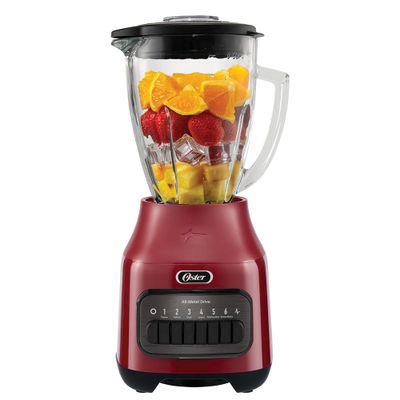 Licuadora Oster Vaso Vidrio 6 Velocidades + Pulso Blstpegrpb