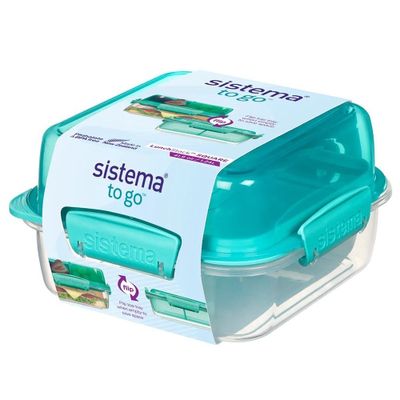 Contenedor hermético apilable LunchStack™ 1.24 L Sistema® To Go