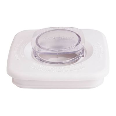 Imagen 2 del producto Tapa cuadrada blanca para vaso clásico modelos 4954 y 4890 Oster®