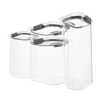 Imagen 2 del producto Set 4 Contenedor de Alimentos Brilliance 760 ml, 1.5 Lt, 2.8 Lt y 3.7 Lt