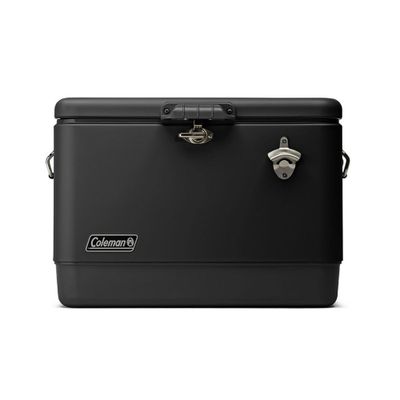 Cooler Coleman Reunion Capacidad 54 Qt / 51 Lt Negro
