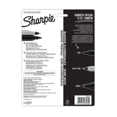 Imagen 2 del producto Set 8 Marcadores Sharpie Doble Punta Surtidos