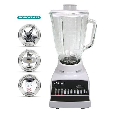 Imagen 2 del producto Licuadora Oster® de 10 velocidades blanca