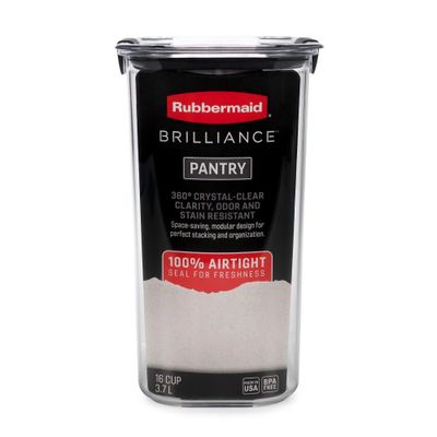 Imagen 2 del producto Contenedor de Alimentos Hermético para Despensa Rubbermaid Brilliance 3.7 Lt