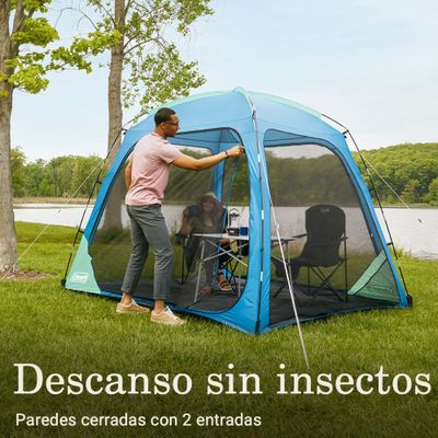 Imagen 2 del producto Carpa De Playa Skyshade Coleman 8x8 Pies 6 Personas Azul