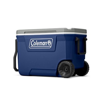Imagen 2 del producto Cooler con Ruedas Coleman Rock Azul 316 62 QT / 58 Lt