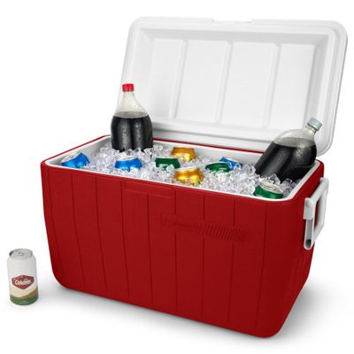 Imagen 2 del producto Cooler Coleman Chiller Rojo 45 Lt / 48 QT