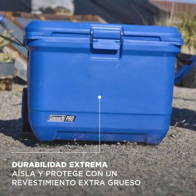 Imagen 2 del producto Cooler Coleman Pro Capacidad 52 Lt / 55 QT Azul