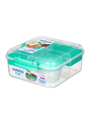 Contenedor Con Pote Para Yogurt Sistema Bento To Go de 1.25 L