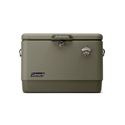 Cooler Coleman Reunion Capacidad 54 Qt / 51 Lt Verde Musgo