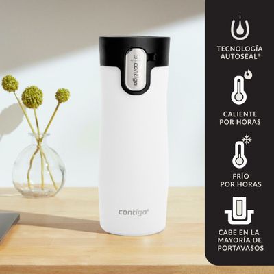 Imagen 2 del producto Mug Contigo West Loop Salt Blanco 473 Ml