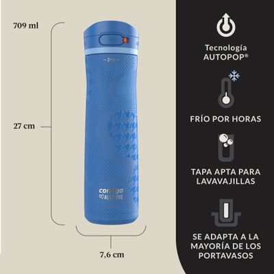 Imagen 2 del producto Botella de Agua Contigo Ally Love Jackson Chill 709 ml Azul