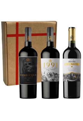3 Vinos Colo Colo Pack Collection