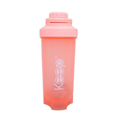 Botella Shaker Colores Keep - Coral