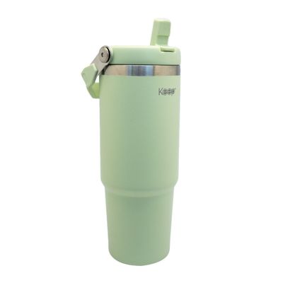 Imagen 2 del producto BOTELLA INSULADA CON MANGO 85O ML KEEP - PISTACHO